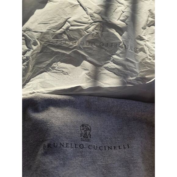 Brunello Cucinelli Womens Sky Blue Espadrille Flats Leather Size US 9.5 EU 40 - Picture 5 of 16